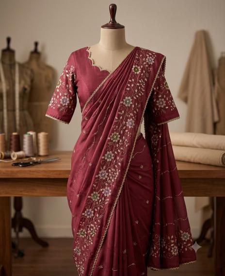Svara vt~005 surat textile market saree price